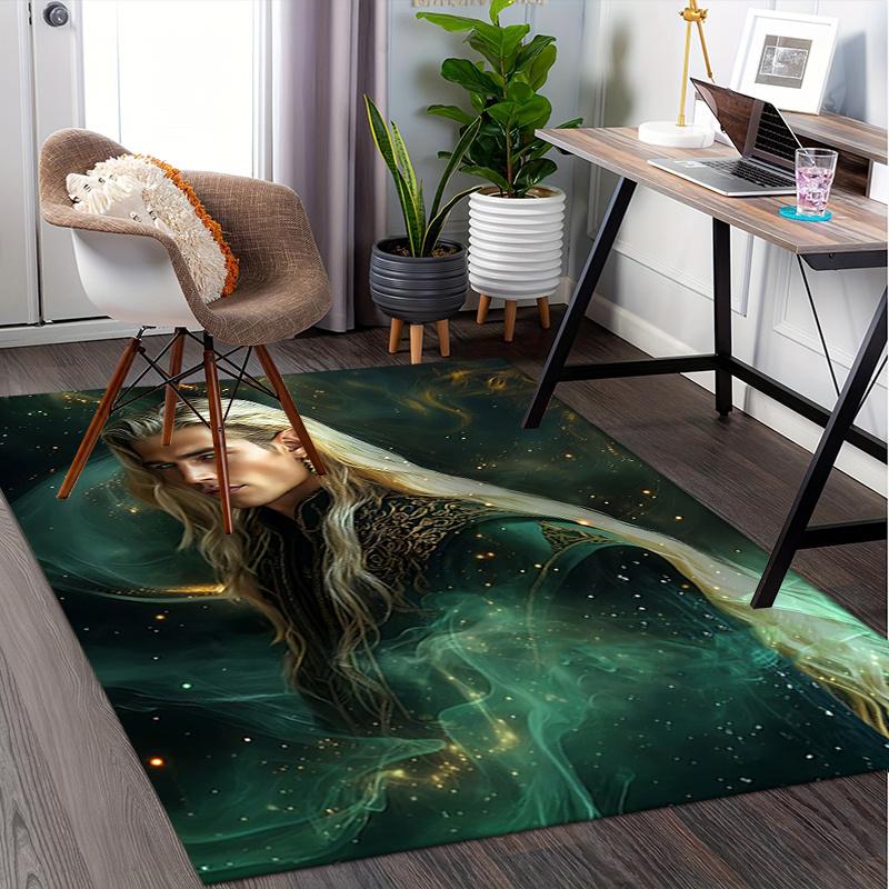 Elven Mage,Lord of the Rings Polyester Office Carpet Chair Mats, Home Decor Dormitory Floor Protector with Anti-Skid Backing, Large Area Cov 60cm by 90cm
Elven Mage,Lord of the Rings Polyester Office Carpet Chair Mats, Home Decor Dormitory Floor Protector with Anti-Skid Backing, Large Area Cov 60cm by 90cm