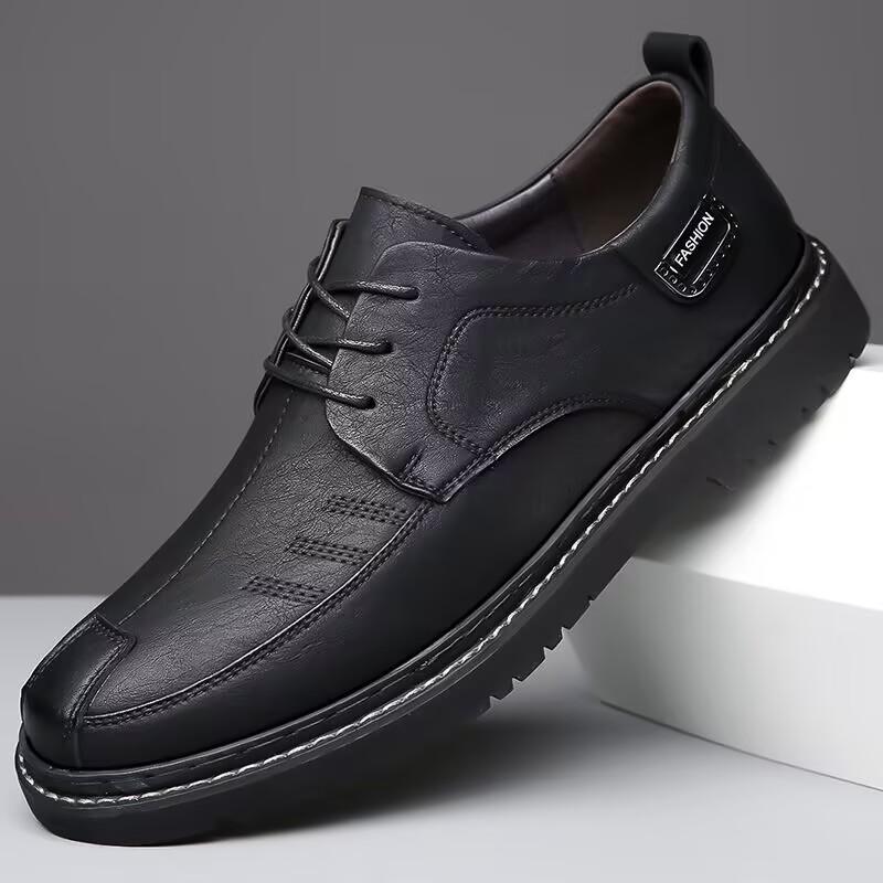 Spring Casual Business Men s Formal Flat Bottomed Breathable Fashionable Leather Shoes Retro Loafers Office Formal Shoes Gray 38 чёрный
Spring Casual Business Men s Formal Flat Bottomed Breathable Fashionable Leather Shoes Retro Loafers Office Formal Shoes Gray 38 чёрный