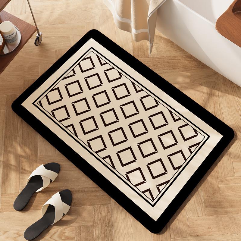 Diatom Mud Anti-Slip Bathroom Mat: Water-Absorbing, Wear-Resistant, Easy-Clean Floor Mat 40x60 cm
Diatom Mud Anti-Slip Bathroom Mat: Water-Absorbing, Wear-Resistant, Easy-Clean Floor Mat 40x60 cm