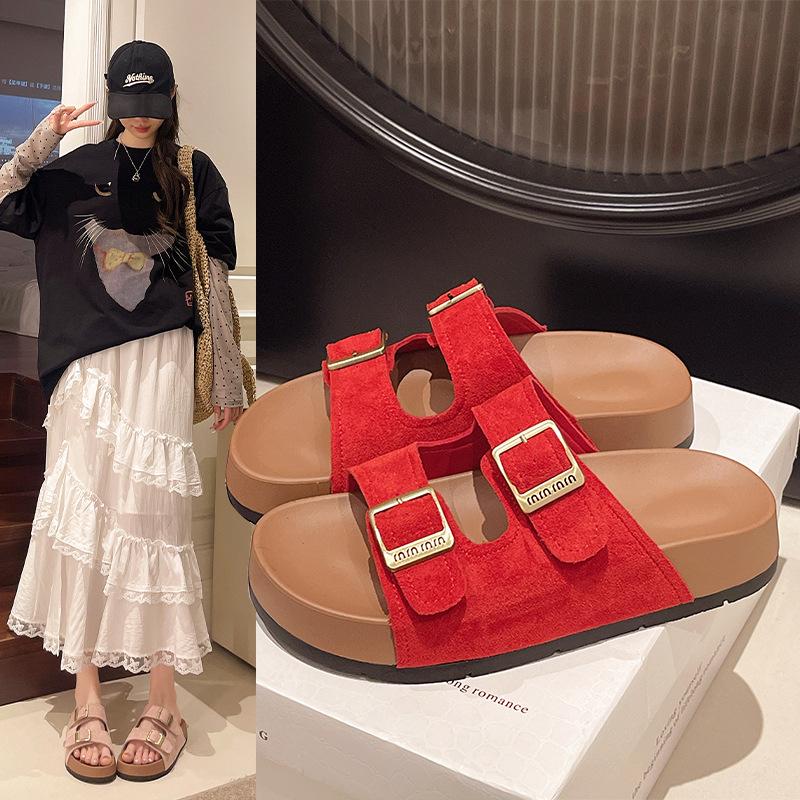 Boken cool slippers women s 2025 summer new thick-soled non-slip comfortable outer wear casual beach soft-soled double-belt women s shoes 34 красный
Boken cool slippers women s 2025 summer new thick-soled non-slip comfortable outer wear casual beach soft-soled double-belt women s shoes 34 красный