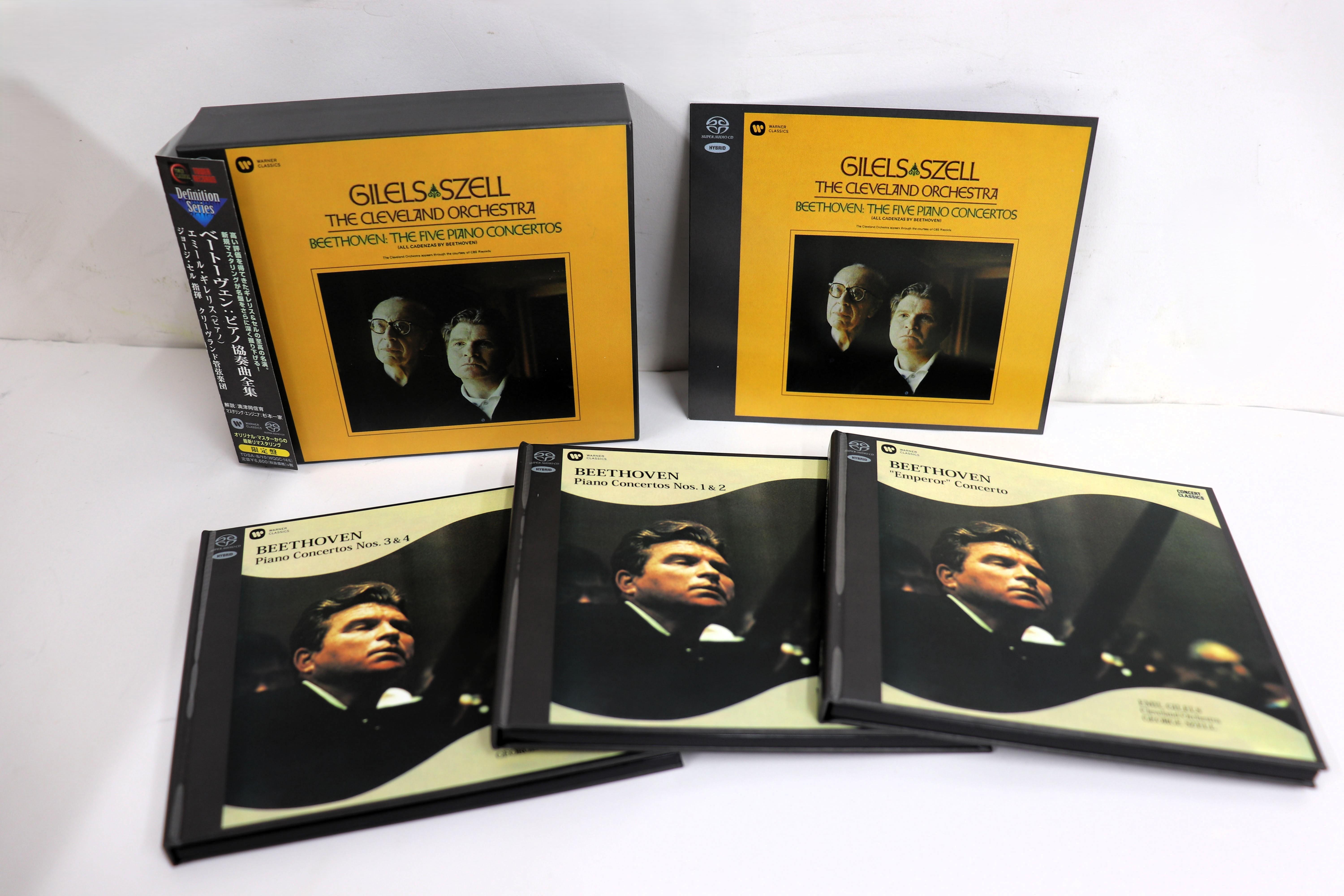 CD GEORGE SZELL, CLEVELAND ORCHESTRA, - Beethoven Complete Piano Concertos TDSA810 Tower Records 2015 Japan Obi Classical Used
CD GEORGE SZELL, CLEVELAND ORCHESTRA, - Beethoven Complete Piano Concertos TDSA810 Tower Records 2015 Japan Obi Classical Used