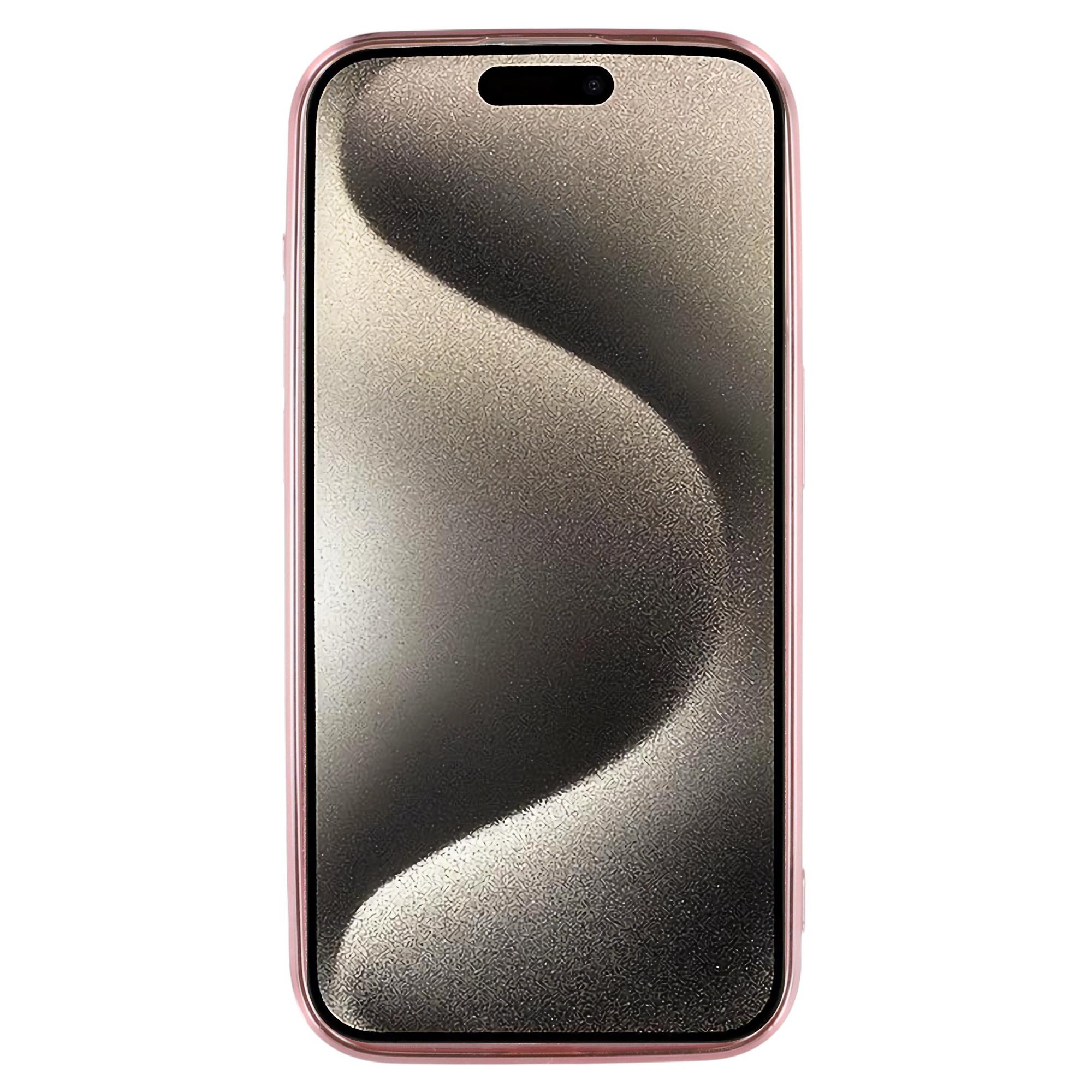KADEM TPU Back Case for iPhone 15 Pro Max,Strap Design Glitter Rhinestone Decor Flower Cell Phone Shell Rose Gold
KADEM TPU Back Case for iPhone 15 Pro Max,Strap Design Glitter Rhinestone Decor Flower Cell Phone Shell Rose Gold