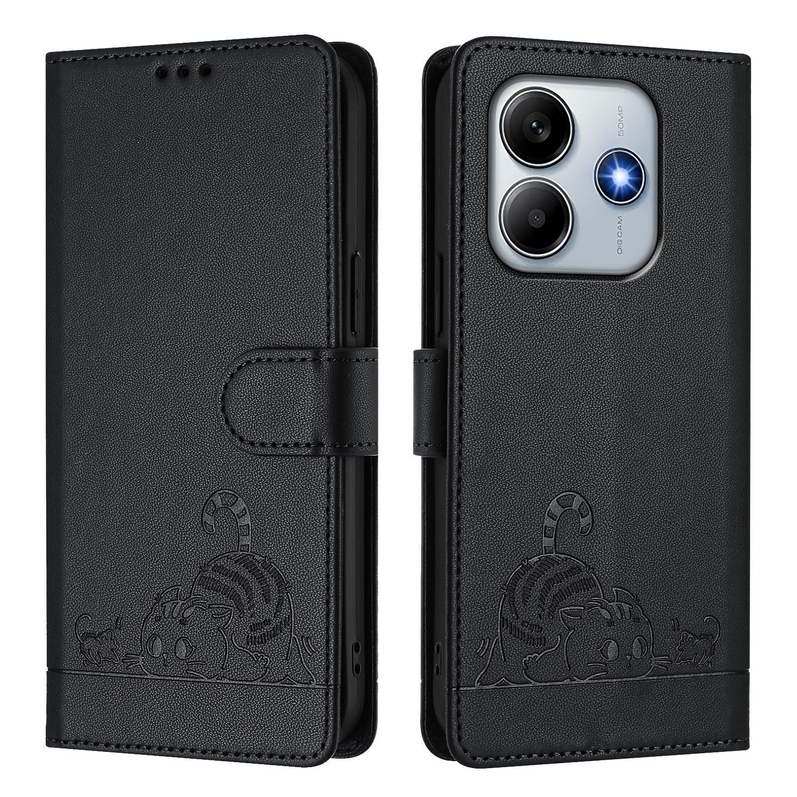 For Xiaomi Redmi Note 14 5G Case with Strap RFID Blocking Leather Wallet Phone Cover Cat Mouse Pattern Black
For Xiaomi Redmi Note 14 5G Case with Strap RFID Blocking Leather Wallet Phone Cover Cat Mouse Pattern Black