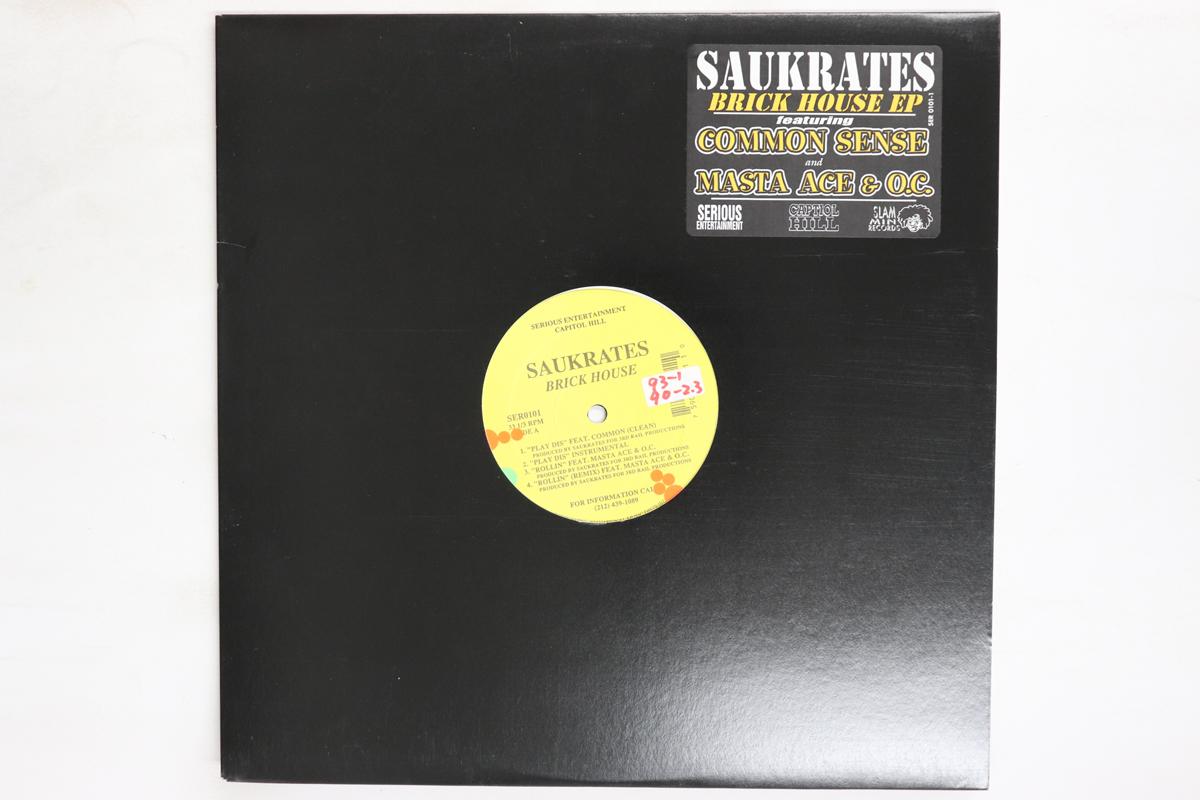 12inch Record SAUKRATES Brick House SER0101 Serious Enterta 2006 UK Rap HipHopRB Used
12inch Record SAUKRATES Brick House SER0101 Serious Enterta 2006 UK Rap HipHopRB Used