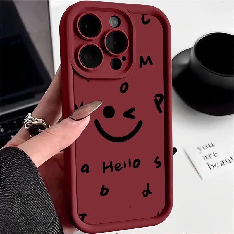 For Apple iPhone 17 Pro Max /iPhone Air 17Pro 2025 Case Soft Silicone Protect Cover Letter graffiti Smiley Face Phone Case iPhone17 Pro
For Apple iPhone 17 Pro Max /iPhone Air 17Pro 2025 Case Soft Silicone Protect Cover Letter graffiti Smiley Face Phone Case iPhone17 Pro