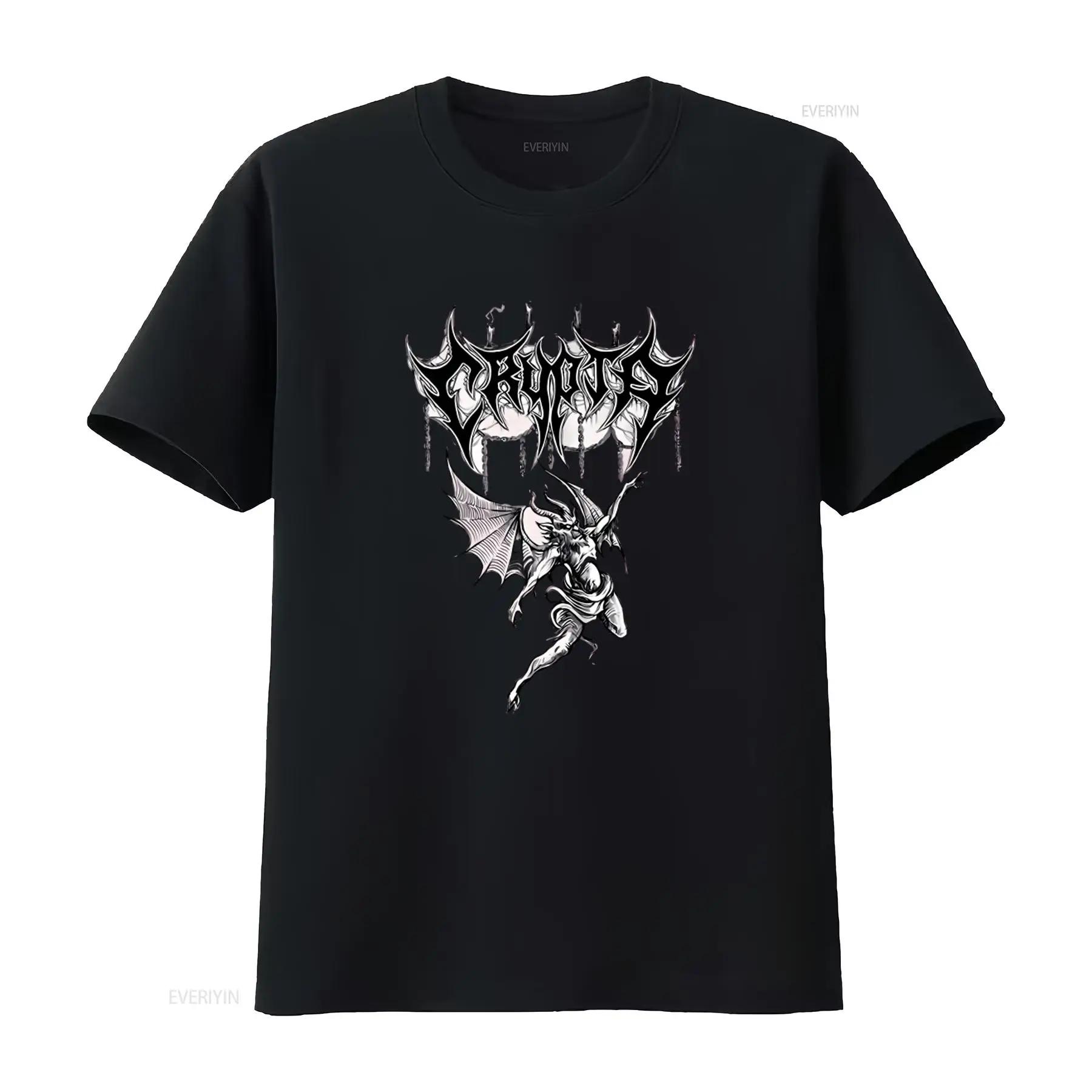 CRYPTA DEMON White T Shirt for Men Large Size Gothic Design with Bat and Intricate Lettering vintage Washed 5XL різнокольоровий
CRYPTA DEMON White T Shirt for Men Large Size Gothic Design with Bat and Intricate Lettering vintage Washed 5XL різнокольоровий