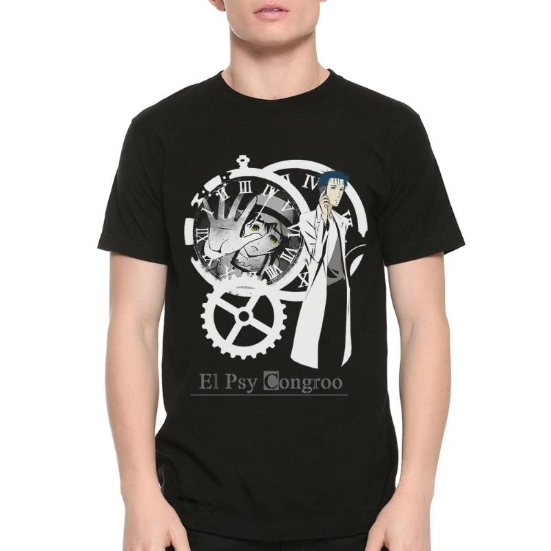 Vintage Steins Gate El Psy Congroo T-Shirt, Men s Women s Sizes New Spring/Summer Arrivals Regular Fit Casual 5XL різнокольоровий
Vintage Steins Gate El Psy Congroo T-Shirt, Men s Women s Sizes New Spring/Summer Arrivals Regular Fit Casual 5XL різнокольоровий