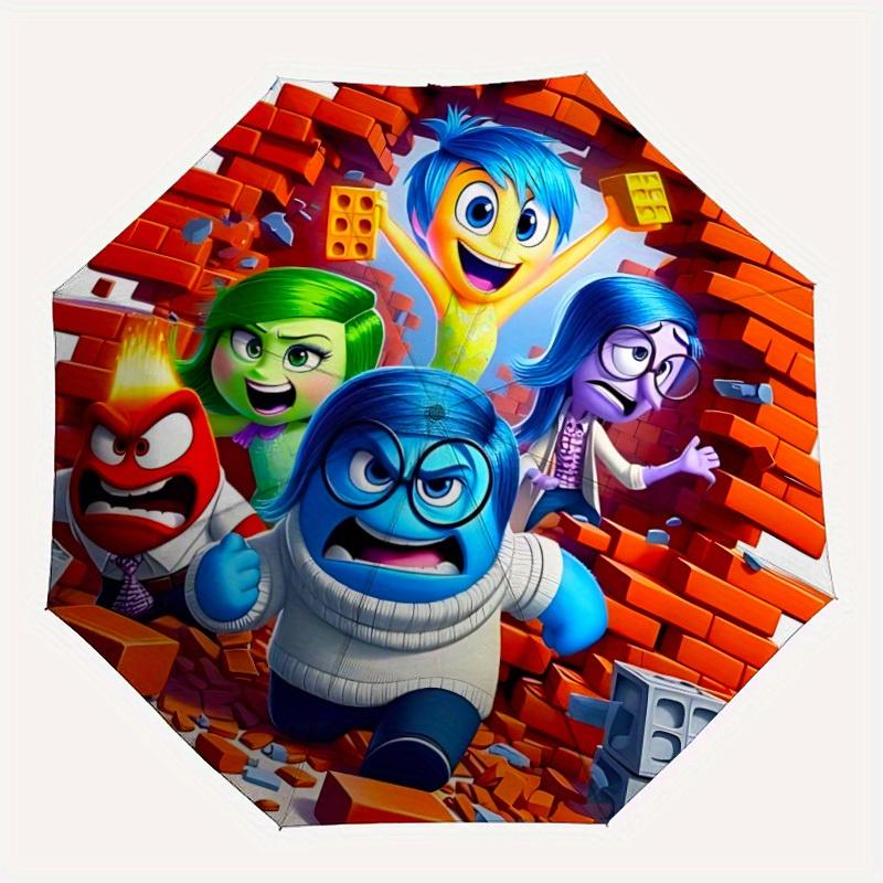 1pc Inside Out Characters Automatic Umbrella 8-Bone Design Compact Gear for Outdoor Travel, , Perfect Gift for Friends Birthdays yy250809011
1pc Inside Out Characters Automatic Umbrella 8-Bone Design Compact Gear for Outdoor Travel, , Perfect Gift for Friends Birthdays yy250809011