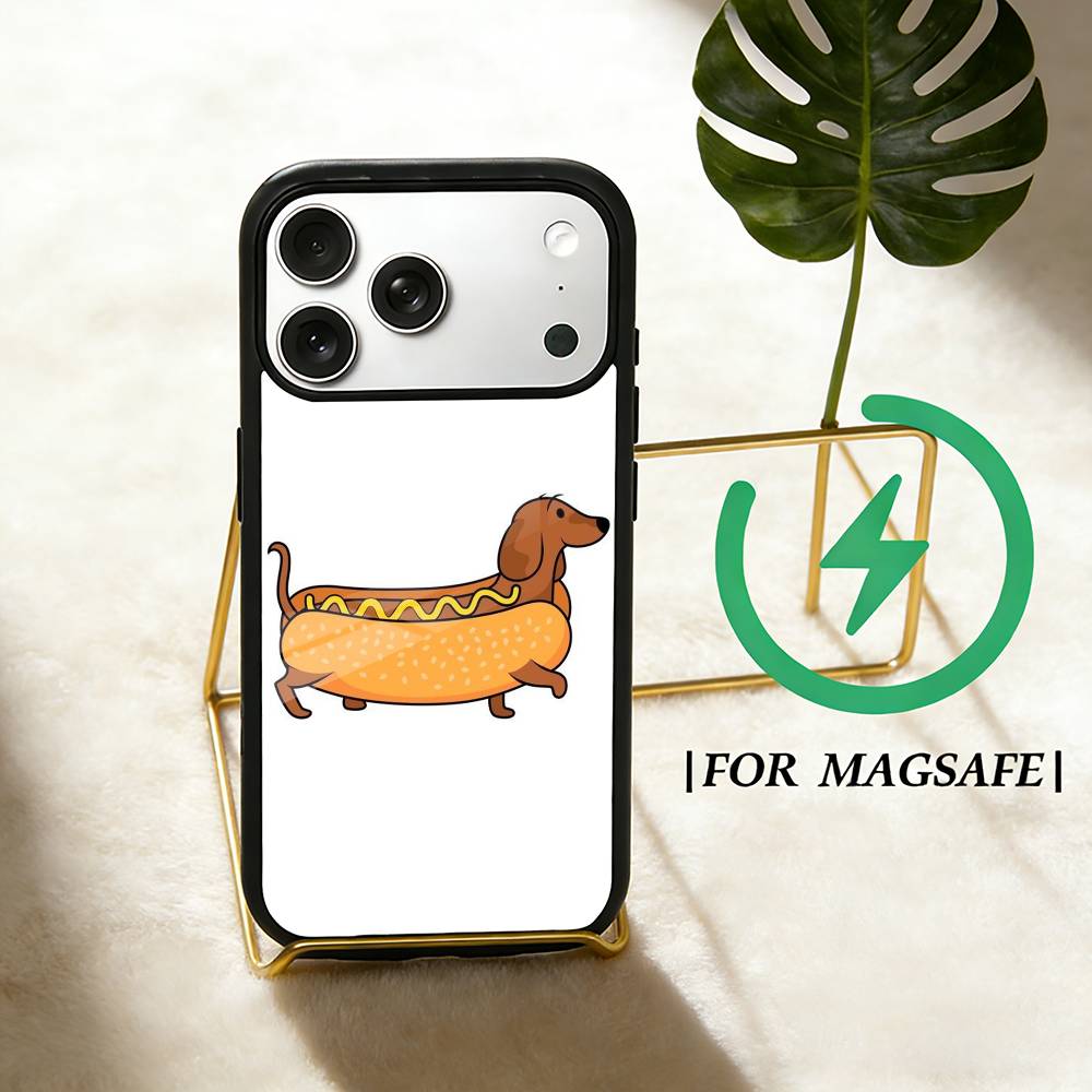 Cute Dachshund Phone Case For iPhone 17,16,15,14,13,12,Plus,Pro,Max for Magsafe Magnetic Wireless Charging iPhone11PROMAX
Cute Dachshund Phone Case For iPhone 17,16,15,14,13,12,Plus,Pro,Max for Magsafe Magnetic Wireless Charging iPhone11PROMAX
