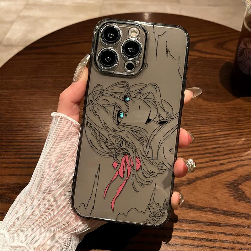 Violet Evergarden Line Art Anime Phone Case for iPhone 15/14/13/12 - Transparent Protective Cover iPhone 13 PRO MAX чёрный
Violet Evergarden Line Art Anime Phone Case for iPhone 15/14/13/12 - Transparent Protective Cover iPhone 13 PRO MAX чёрный