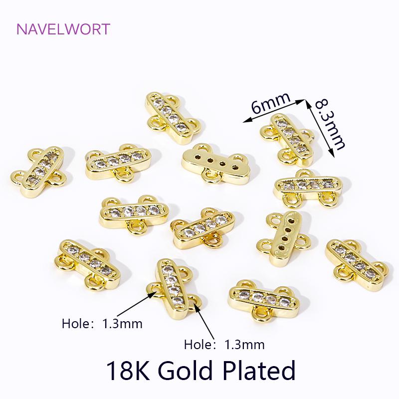 18K Gold Plated Multi Strand Connector End Bar,Layering Clasps,Chains Ends Connectors For Bracelets Jewelry Making Accessories 5 pieces
18K Gold Plated Multi Strand Connector End Bar,Layering Clasps,Chains Ends Connectors For Bracelets Jewelry Making Accessories 5 pieces