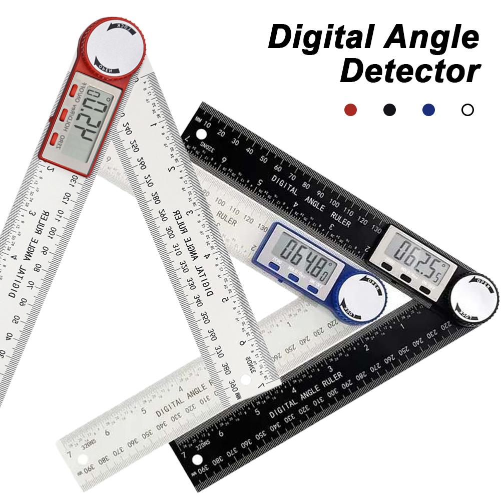 2 in 1 Digital Angle Detector Scale Suitable for Woodworking Measurement Tools High Accuracy Mutifunction Tools Black And White 200mm
2 in 1 Digital Angle Detector Scale Suitable for Woodworking Measurement Tools High Accuracy Mutifunction Tools Black And White 200mm