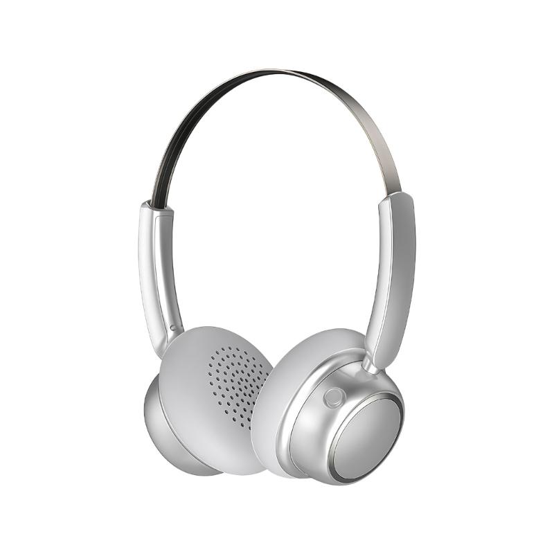 Retro Metal Wireless Headsets Bluetooth-compatible 5.4 Technology 10M Ranges And Foldable Design For Travel And Commuting срібний
Retro Metal Wireless Headsets Bluetooth-compatible 5.4 Technology 10M Ranges And Foldable Design For Travel And Commuting срібний