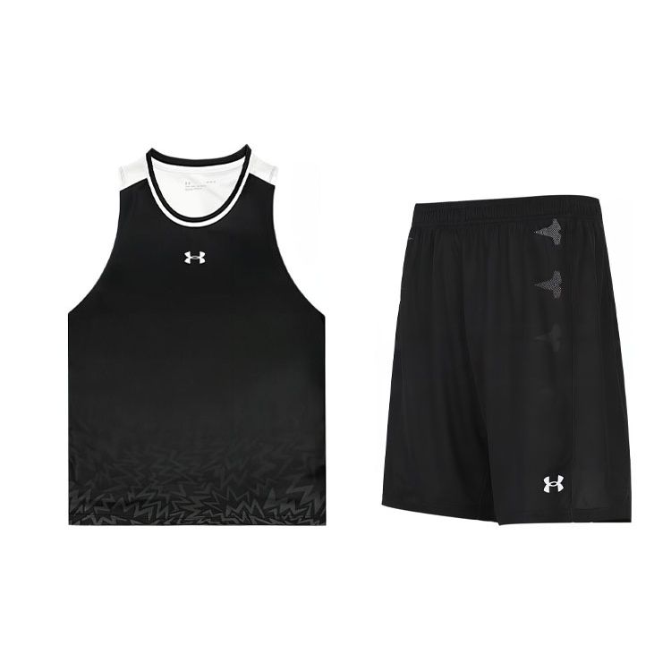 Under Armour Logo Удобная майка с круглым вырезом и повседневными шортами, баскетбольный комплект, мужские комплекты, черный цвет 24500108-001+21500206-001 L
Under Armour Logo Удобная майка с круглым вырезом и повседневными шортами, баскетбольный комплект, мужские комплекты, черный цвет 24500108-001+21500206-001 L