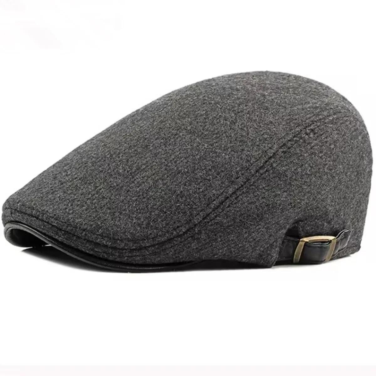 Men Retro Herringbone Grid Newsboy Caps British Painters Hats Side Buckle Adjustable Flat Cap Hip Hop Berets
Men Retro Herringbone Grid Newsboy Caps British Painters Hats Side Buckle Adjustable Flat Cap Hip Hop Berets