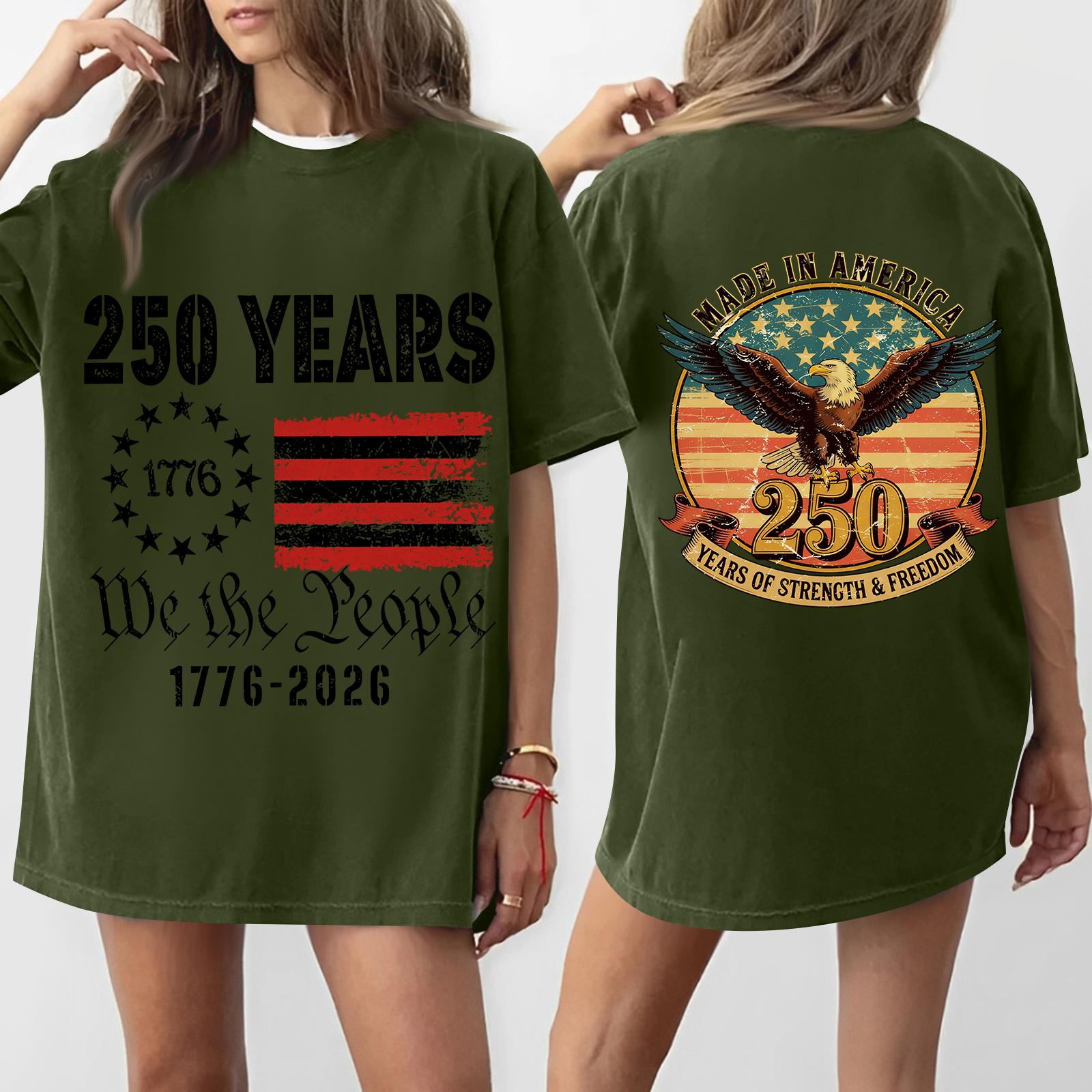 Women s Casual Independence Day 251 Anniversary Printed T-shirt Round Neck Pullover Short Sleeve Top S
Women s Casual Independence Day 251 Anniversary Printed T-shirt Round Neck Pullover Short Sleeve Top S
