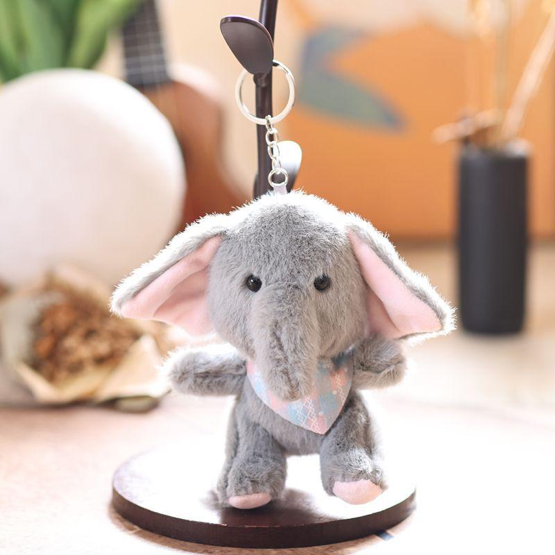 1Pcs Cartoon Elephant Stuffed Doll Keyring Soft Plush Toy Key Holder Bag Pendant Cute Elephant Keychain Backpack Hanging Decor серый
1Pcs Cartoon Elephant Stuffed Doll Keyring Soft Plush Toy Key Holder Bag Pendant Cute Elephant Keychain Backpack Hanging Decor серый