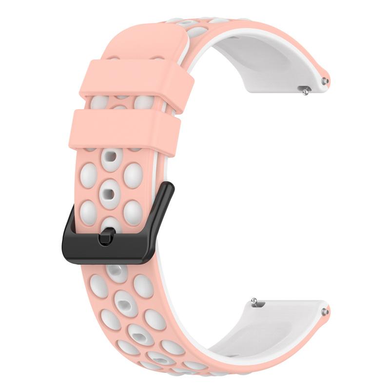 For Samsung,Huawei,Huami,Polar Universal Watch Band Silicone 20mm Watch Strap with Multi Round Holes Black/White
For Samsung,Huawei,Huami,Polar Universal Watch Band Silicone 20mm Watch Strap with Multi Round Holes Black/White