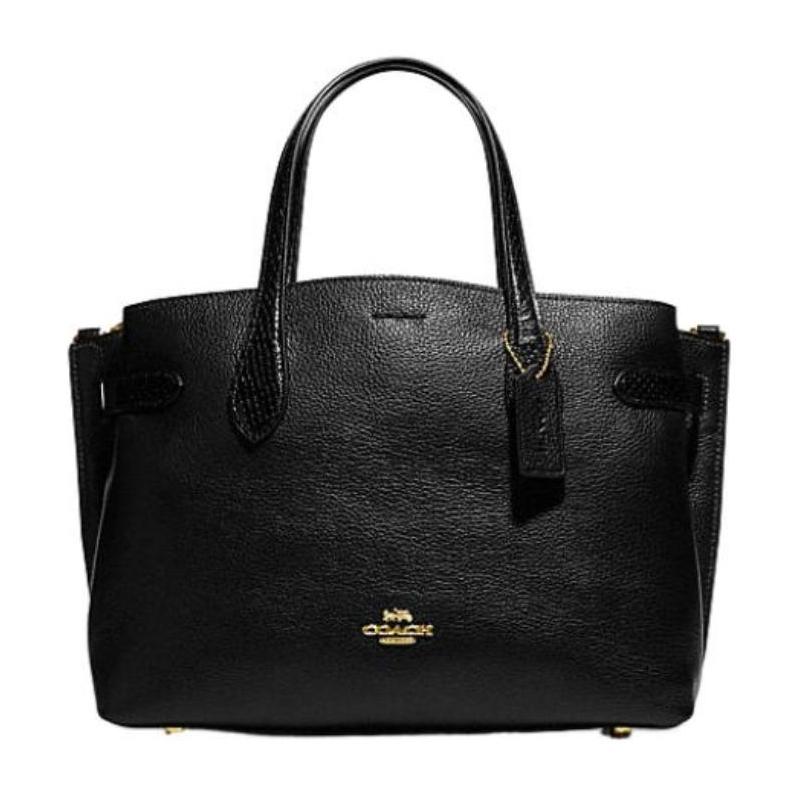 COACH Logo solid color simple cow leather shoulder crossbody handbag women s black чорний
COACH Logo solid color simple cow leather shoulder crossbody handbag women s black чорний