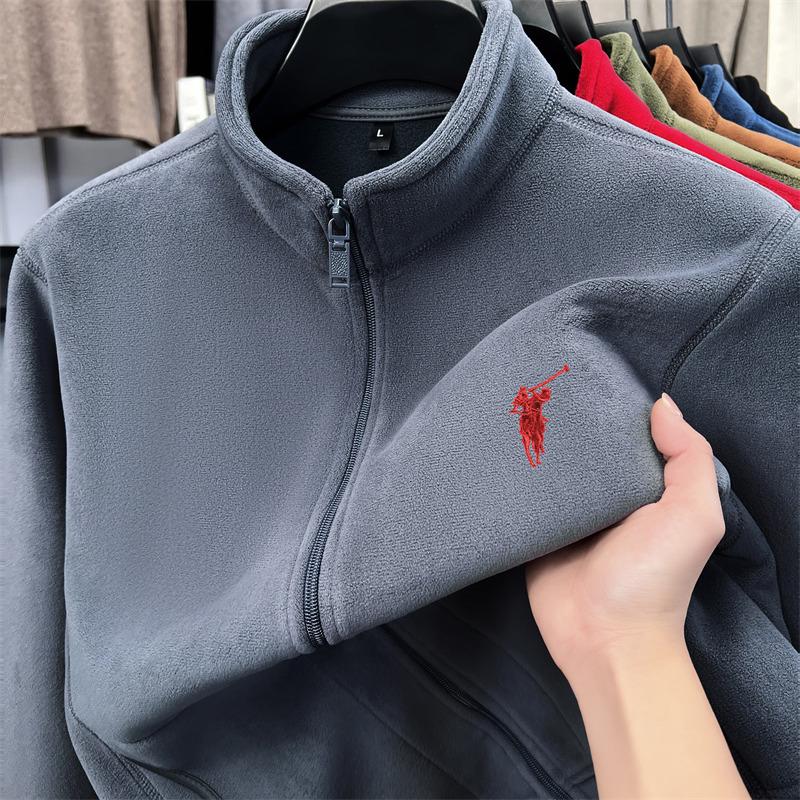 Men s High-End Embroidered Lambswool Cardigan Jacket with Stand Collar - Autumn/Winter 2025 L for 120-135 lbs сірий колір
Men s High-End Embroidered Lambswool Cardigan Jacket with Stand Collar - Autumn/Winter 2025 L for 120-135 lbs сірий колір