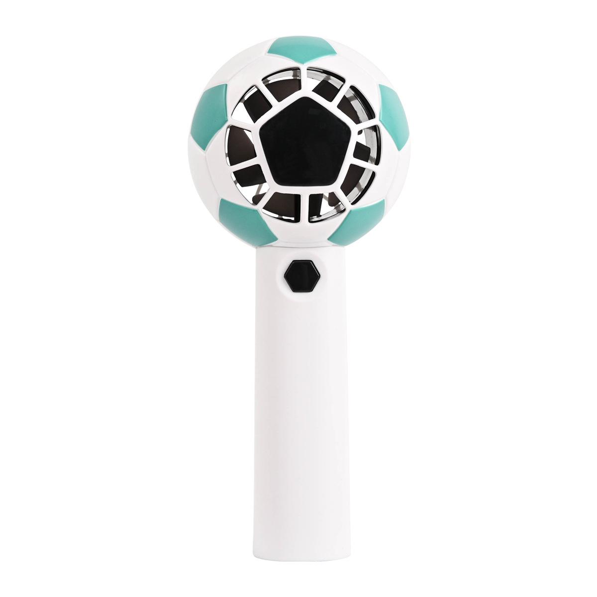2026 Handheld Football Fan: Five-Speed Adjustable Large Wind Power Basic Version зелений/білий
2026 Handheld Football Fan: Five-Speed Adjustable Large Wind Power Basic Version зелений/білий