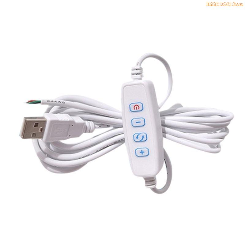 K1AE DC5V Світлодіодний димер USB-порт Лінії живлення Керування кольором для світлодіодної лампочки білий
K1AE DC5V Світлодіодний димер USB-порт Лінії живлення Керування кольором для світлодіодної лампочки білий