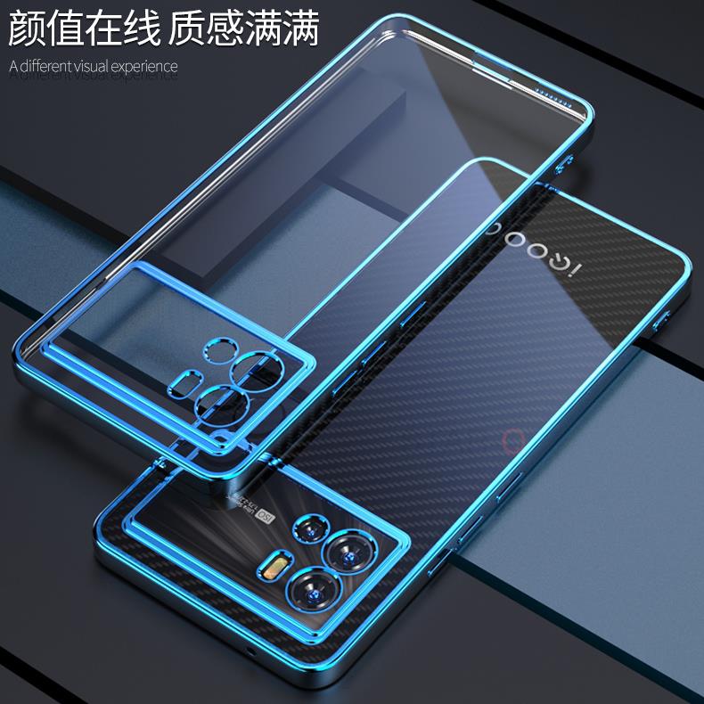 Роскошный прозрачный чехол-бампер с покрытием для Xiaomi Mi Poco X4 M4 Pro 5g 4g M5s F4 Gt F3 силиконовый прозрачный чехол Poko X4pro M4pro RedmiNote11Proplus5G синий