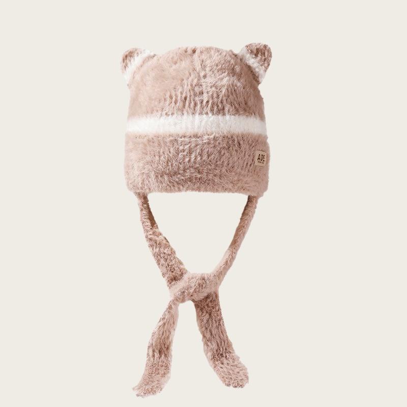 Thickened Winter Imitation Mink Fur Cat Ears Drawstring Beanie for Women Cute Warm Stretchy Versatile Plush Hat One Size
Thickened Winter Imitation Mink Fur Cat Ears Drawstring Beanie for Women Cute Warm Stretchy Versatile Plush Hat One Size