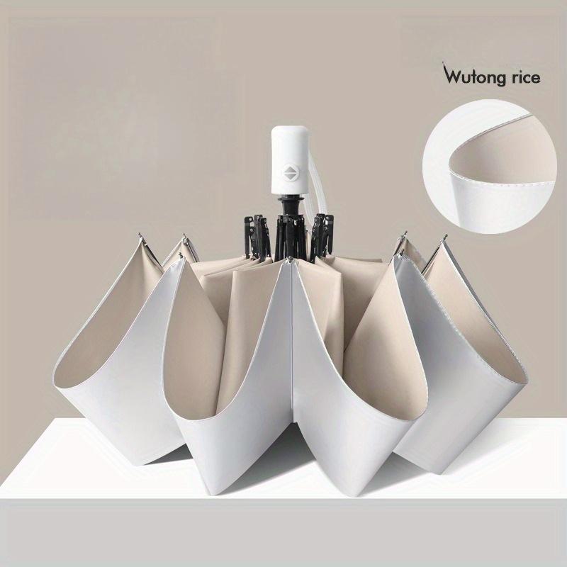 Полностью автоматический зонт титанового серебристого цвета, солнцезащитный зонт, зонт для защиты от солнца для женщин и мужчин, для дождя или солнца Iron&8K
Полностью автоматический зонт титанового серебристого цвета, солнцезащитный зонт, зонт для защиты от солнца для женщин и мужчин, для дождя или солнца Iron&8K