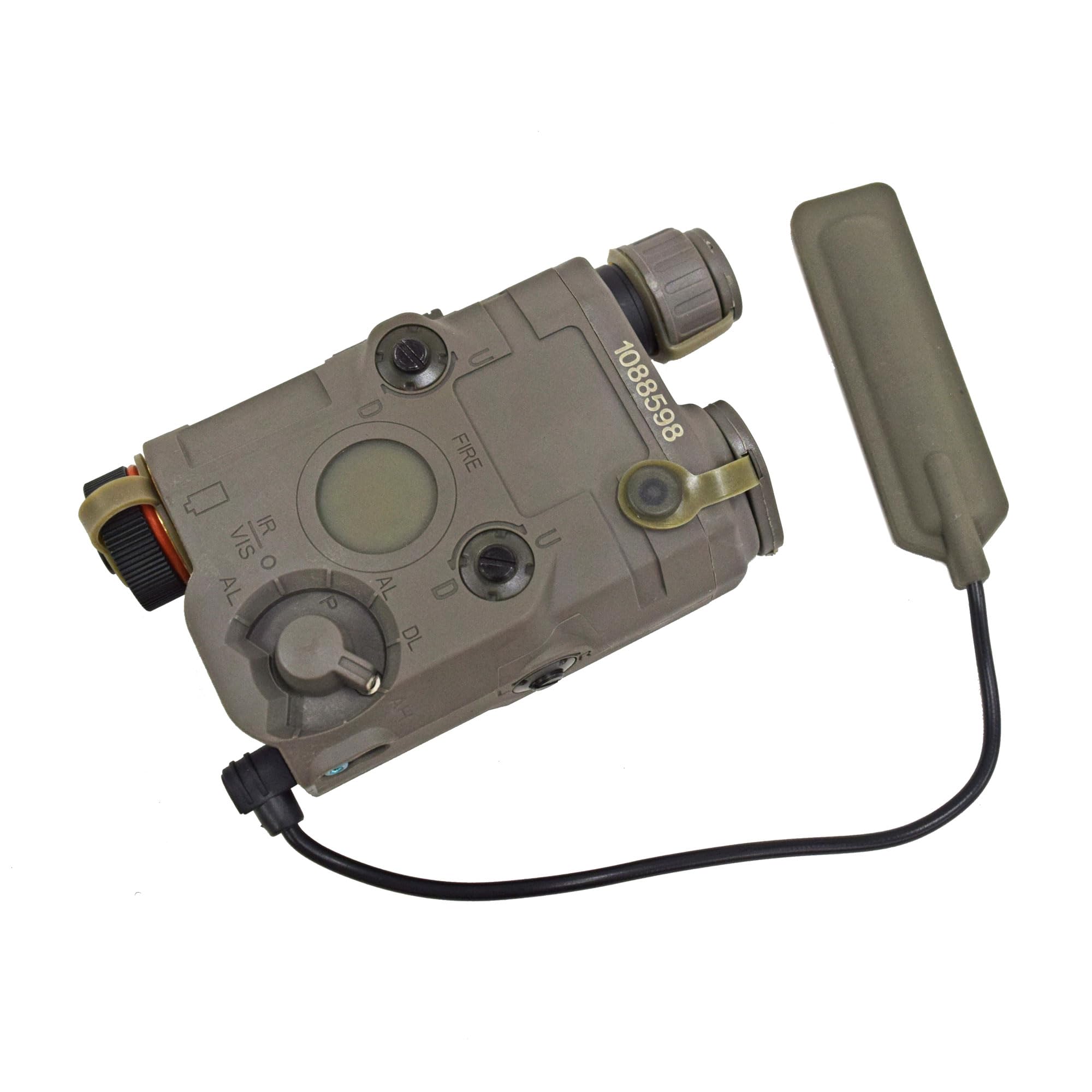 FMA LED Flashlight Strobe IR Lens Red Marker Light FG TB0070 AN-PEQ-15
FMA LED Flashlight Strobe IR Lens Red Marker Light FG TB0070 AN-PEQ-15