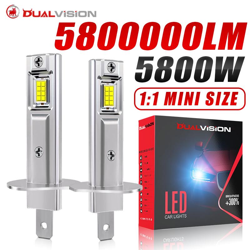 580000LM H1 LED Headlight Kit Mini Bulb 5800W 3580 CSP for Car Headlamp Auto Fog Lamps Canbus H1 Led Turbo Automobile 6000K 12V Mini CSP LED
580000LM H1 LED Headlight Kit Mini Bulb 5800W 3580 CSP for Car Headlamp Auto Fog Lamps Canbus H1 Led Turbo Automobile 6000K 12V Mini CSP LED