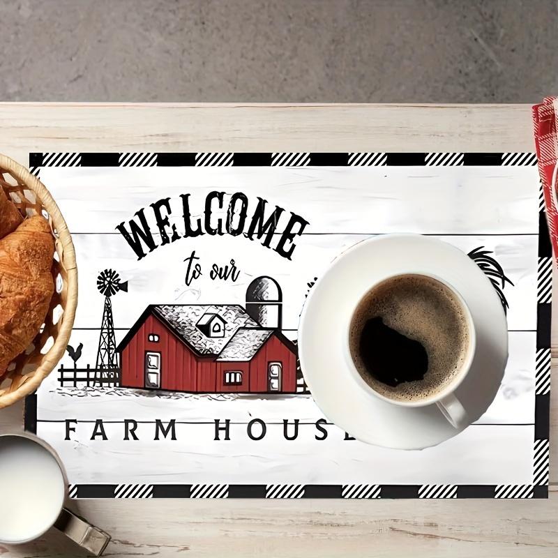 1 шт. Плейсматы в стиле Farmhouse Chic с геометрическим узором - Термостойкие, для кухни, столовой, семейных встреч, пикника 1PC 30X45cm
1 шт. Плейсматы в стиле Farmhouse Chic с геометрическим узором - Термостойкие, для кухни, столовой, семейных встреч, пикника 1PC 30X45cm