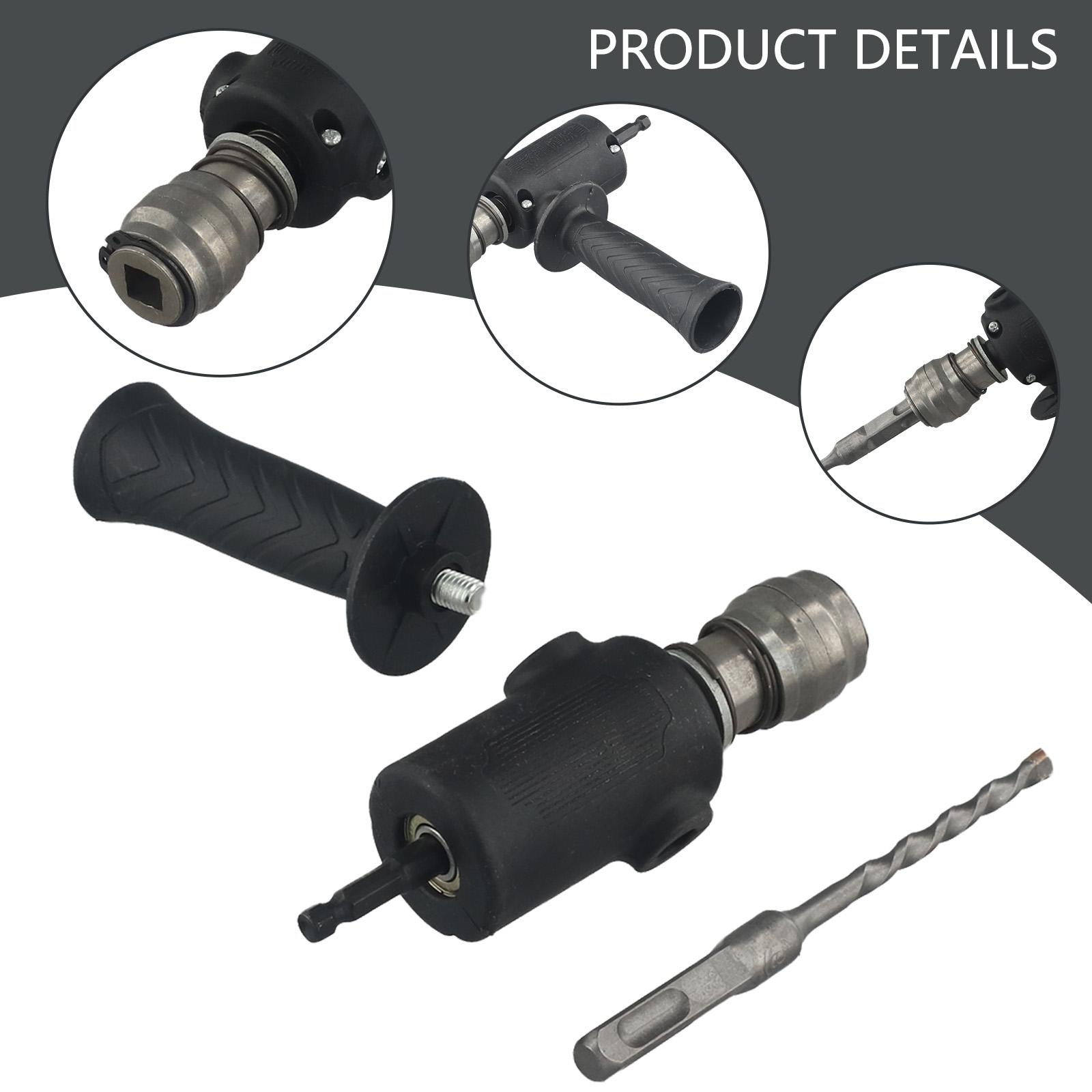 Electric Drill to Hammer Adapter with Non Slip Threaded Handle and Double Screw Fixing for Stable and Portable Use China Mainland
Electric Drill to Hammer Adapter with Non Slip Threaded Handle and Double Screw Fixing for Stable and Portable Use China Mainland