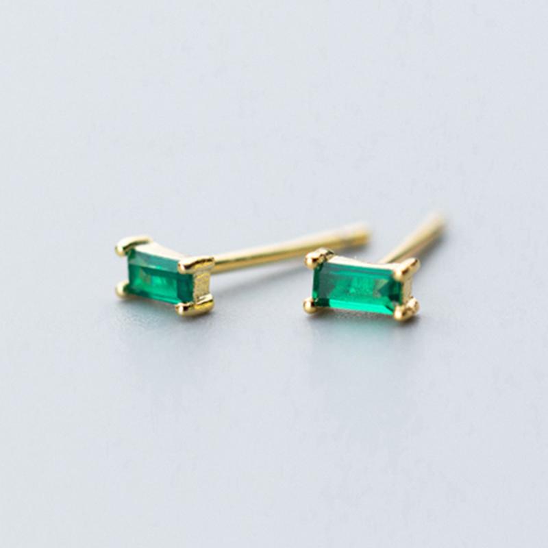 Minimalist Stud Earrings For Women party Geometric Square Green Zircon Gold Color 925 Silver fashion Jewelry
Minimalist Stud Earrings For Women party Geometric Square Green Zircon Gold Color 925 Silver fashion Jewelry