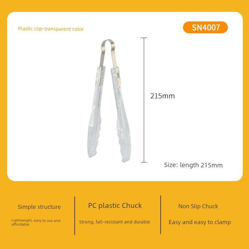 Sanneng 304 Stainless Steel Baking Kitchen Bread Clip Sn4007 Plastic Clip Transparent
Sanneng 304 Stainless Steel Baking Kitchen Bread Clip Sn4007 Plastic Clip Transparent