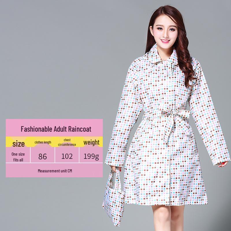 Korean Style Slimming Women s Quick-Dry Lightweight Raincoat for Walking, Traveling & Commuting with Fashionable Belt One Size
Korean Style Slimming Women s Quick-Dry Lightweight Raincoat for Walking, Traveling & Commuting with Fashionable Belt One Size