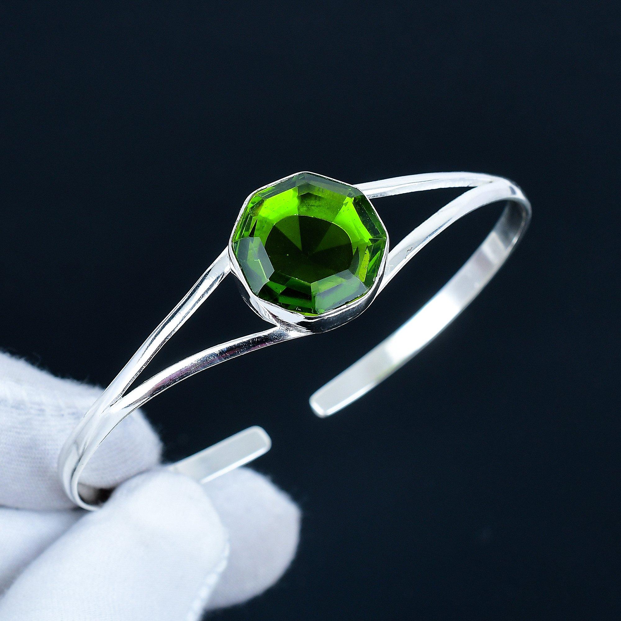 Изумительный перидот шестиугольной формы, драгоценный камень, браслет-манжета ручной работы, браслет-манжета из стерлингового серебра 925 пробы, браслет с перидотом для жены, браслет унисекс для подарка 7 зелёный
Изумительный перидот шестиугольной формы, драгоценный камень, браслет-манжета ручной работы, браслет-манжета из стерлингового серебра 925 пробы, браслет с перидотом для жены, браслет унисекс для подарка 7 зелёный