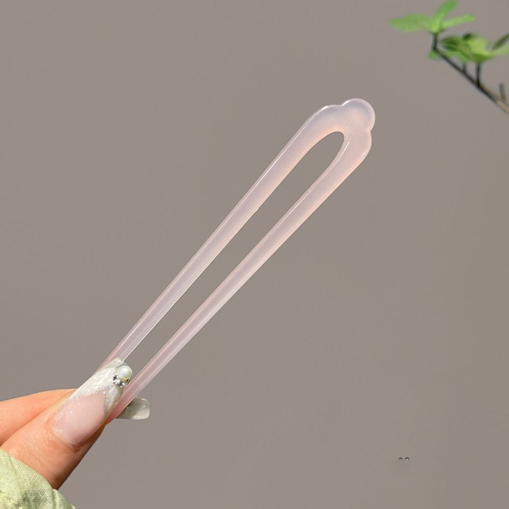 Chinese Style U Shape Hairpin Acetic Acid Chinese Style Hair Stick Ancient Style Women pink-B
Chinese Style U Shape Hairpin Acetic Acid Chinese Style Hair Stick Ancient Style Women pink-B