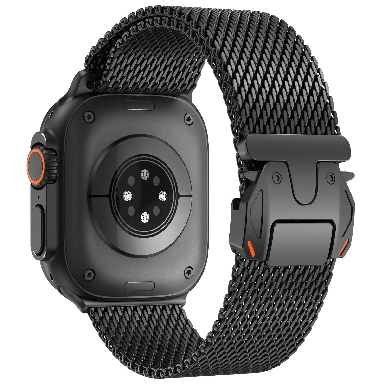 Milanese Loop Strap For Apple Watch Band Ultra 3 49mm 46mm 45mm 44mm 42mm Stainless Steel Metal for iWatch Series11 10 9 8 7 6 5 42mm 44mm 45mm 46mm чёрный
Milanese Loop Strap For Apple Watch Band Ultra 3 49mm 46mm 45mm 44mm 42mm Stainless Steel Metal for iWatch Series11 10 9 8 7 6 5 42mm 44mm 45mm 46mm чёрный