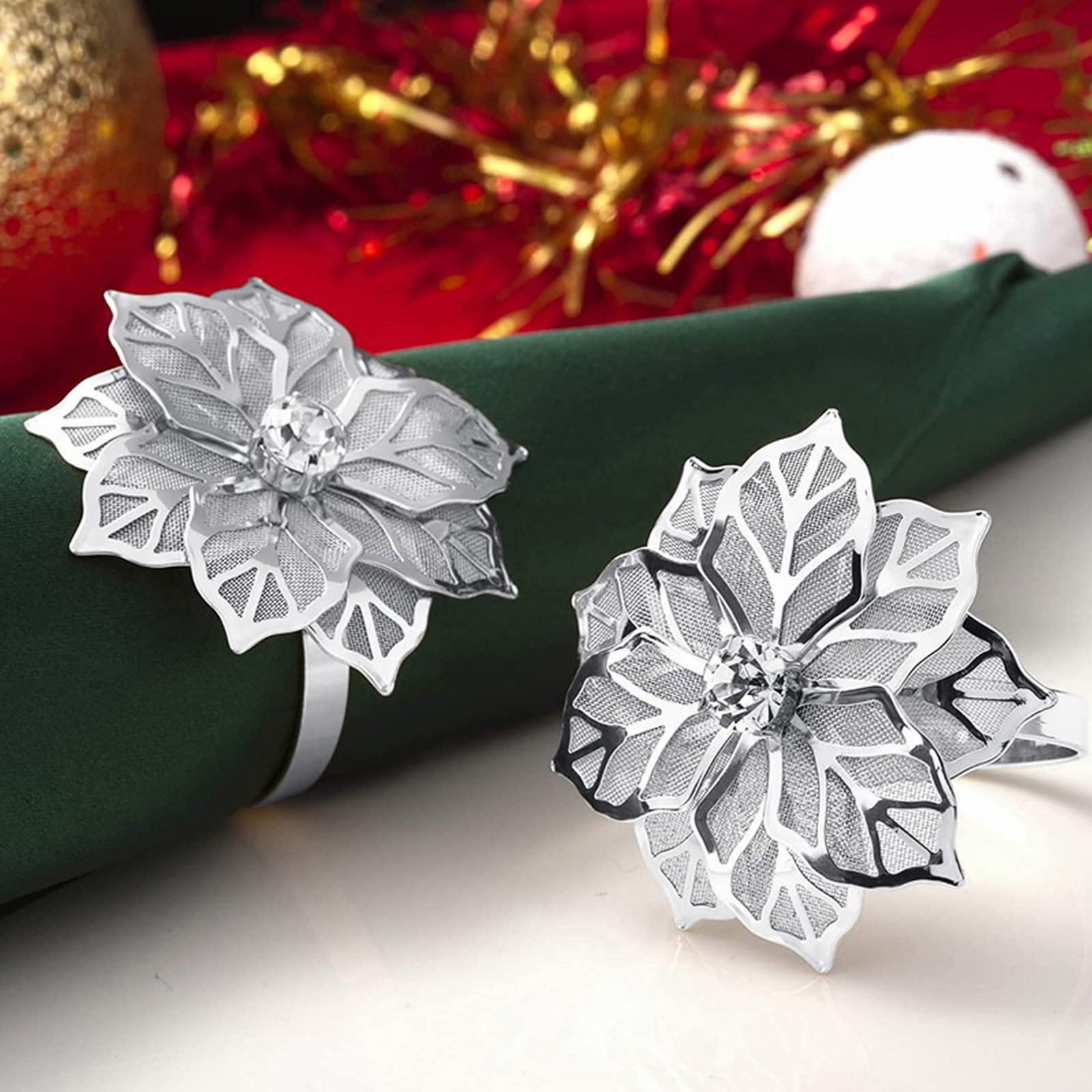 Napkin Ring New Stainless Steel Flower Napkin Buckle European High Grade Napkin Ring Metal Ring 6Pcs Napkin Rings Wine Ornament One Size серебряный
Napkin Ring New Stainless Steel Flower Napkin Buckle European High Grade Napkin Ring Metal Ring 6Pcs Napkin Rings Wine Ornament One Size серебряный