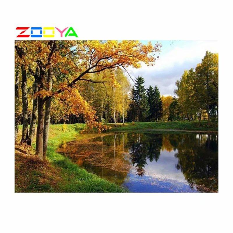 ZOOYA 5D DIY Алмазная вышивка Дерево полная квадратная алмазная живопись пейзаж осень горный хрусталь искусство украшение стены
ZOOYA 5D DIY Алмазная вышивка Дерево полная квадратная алмазная живопись пейзаж осень горный хрусталь искусство украшение стены