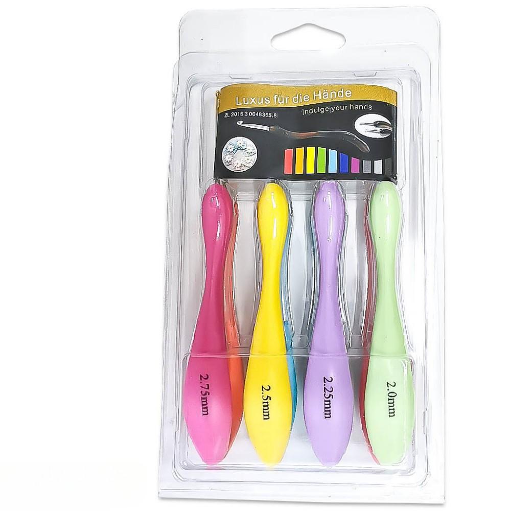 8Pcs Ergonomic Crochet Hook Sets Aluminum Crochet Hooks Knitting Needles Weave Yarn Diy Handmade Tools Kit
8Pcs Ergonomic Crochet Hook Sets Aluminum Crochet Hooks Knitting Needles Weave Yarn Diy Handmade Tools Kit