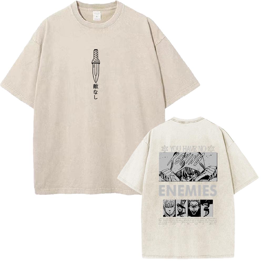 Manga VINLAND SAGA ENEMIES Tshirt For Mens Womens Clothing Vintage Washed Oversized T Shirt Summer Cotton Short Sleeve Tees S
Manga VINLAND SAGA ENEMIES Tshirt For Mens Womens Clothing Vintage Washed Oversized T Shirt Summer Cotton Short Sleeve Tees S
