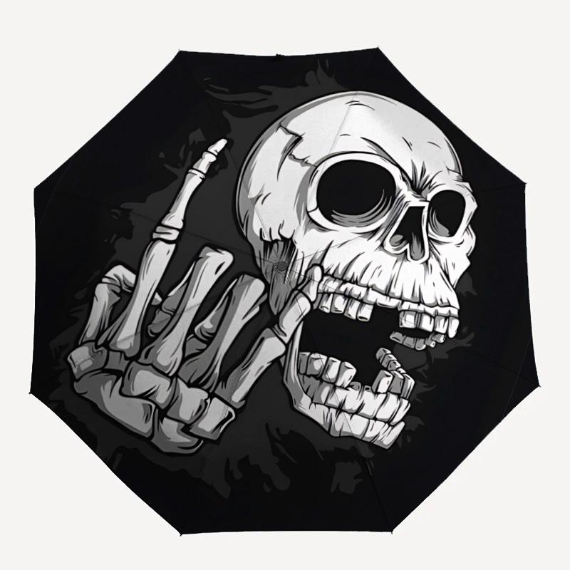 1pc Skull Hand Automatic Open/Close Umbrella, Portable Folding Umbrella, Compact Travel Umbrella for109
1pc Skull Hand Automatic Open/Close Umbrella, Portable Folding Umbrella, Compact Travel Umbrella for109