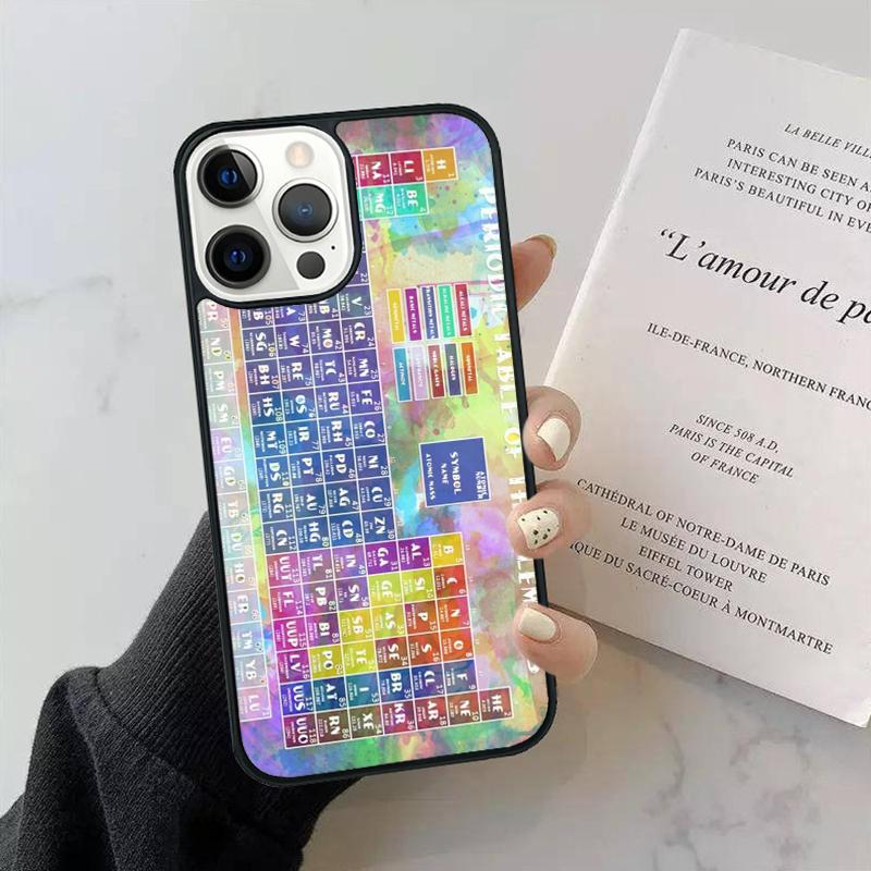 Chemistry Periodic Table Phone Case Cover For iPhone 17 Air 15 13 Pro Max 16 14 Plus 11 12 Apple max iPhone 13
Chemistry Periodic Table Phone Case Cover For iPhone 17 Air 15 13 Pro Max 16 14 Plus 11 12 Apple max iPhone 13
