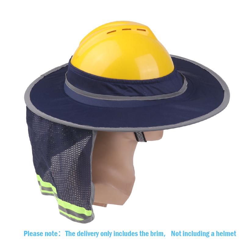 High Temperature Sunscreen Safety Helmet Sun Protection Curtain Fluorescent Reflective Breathable Hat Cover Sunshade Neck Shield Темно-синій
High Temperature Sunscreen Safety Helmet Sun Protection Curtain Fluorescent Reflective Breathable Hat Cover Sunshade Neck Shield Темно-синій