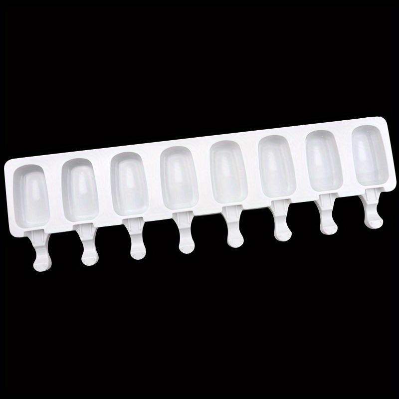 DIY 1pc silicone ice cream mold/dessert Popsicle baking mold/ice cube tray making/8 consecutive oval shapes 1pc білий
DIY 1pc silicone ice cream mold/dessert Popsicle baking mold/ice cube tray making/8 consecutive oval shapes 1pc білий
