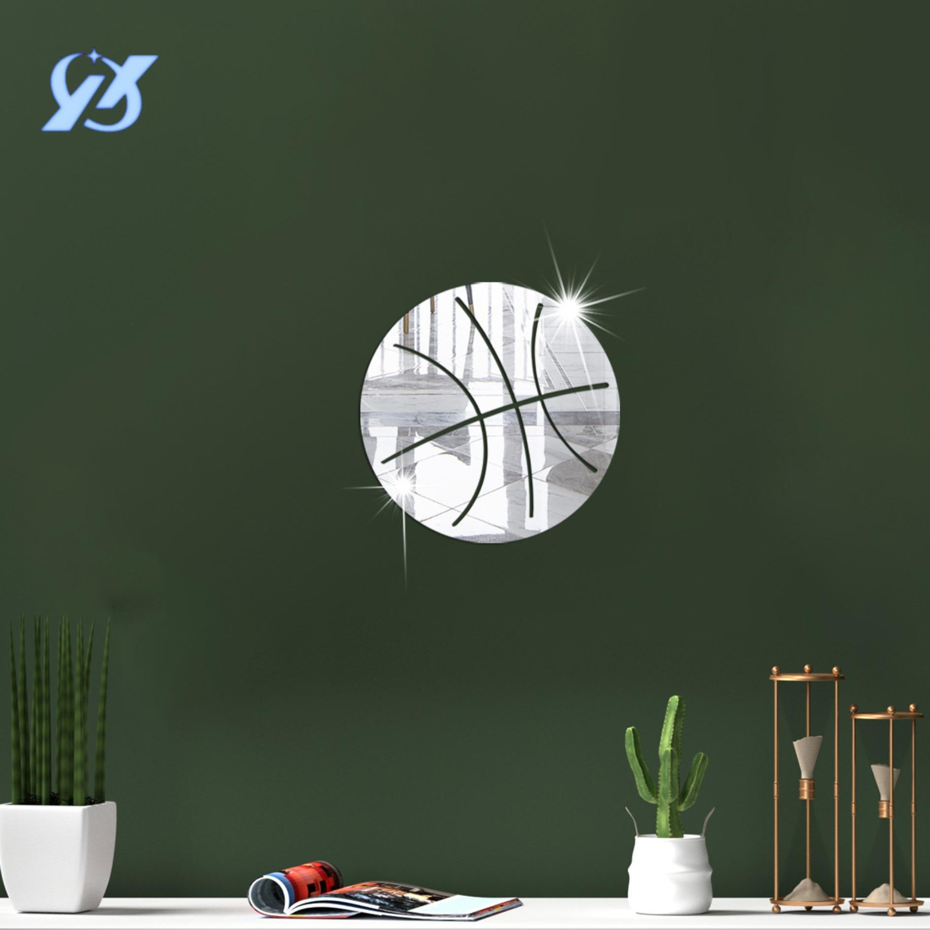 Basketball decorative mirror wall sticker 1mm acrylic three-dimensional sticker room living room wall layout
Basketball decorative mirror wall sticker 1mm acrylic three-dimensional sticker room living room wall layout