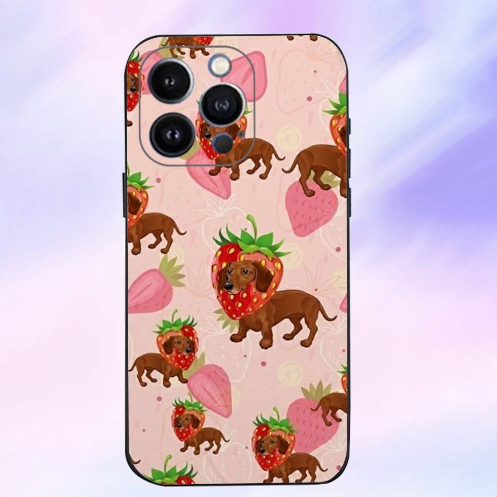 Cartoon Pink Dachshund Dog Phone Case For iPhone 17,16,15,14,13,12,11 ,Pro Max,XS,X,XR,SE,Mini,8,7,Soft Silicone Black Cover iPhone14Pro
Cartoon Pink Dachshund Dog Phone Case For iPhone 17,16,15,14,13,12,11 ,Pro Max,XS,X,XR,SE,Mini,8,7,Soft Silicone Black Cover iPhone14Pro