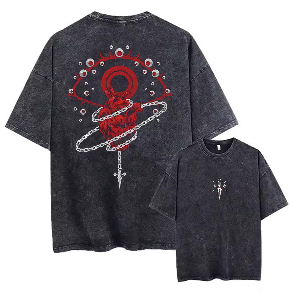 Japanese Anime Hunter X Hunter Printed Washed Tshirt 100 Cotton Fashion Comfortable Breathable Simple Harajuku Style in Summer S
Japanese Anime Hunter X Hunter Printed Washed Tshirt 100 Cotton Fashion Comfortable Breathable Simple Harajuku Style in Summer S